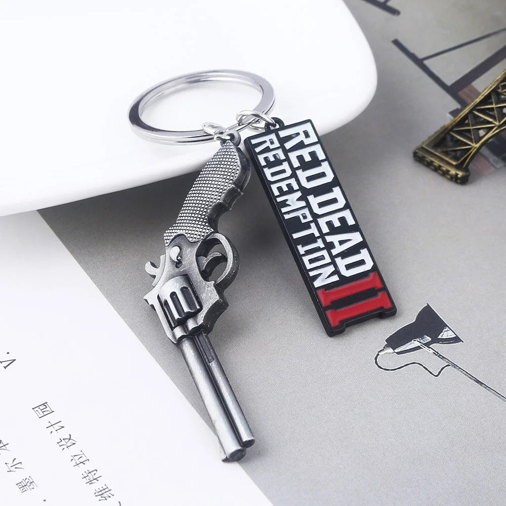 RDR2 Revolver Keychain