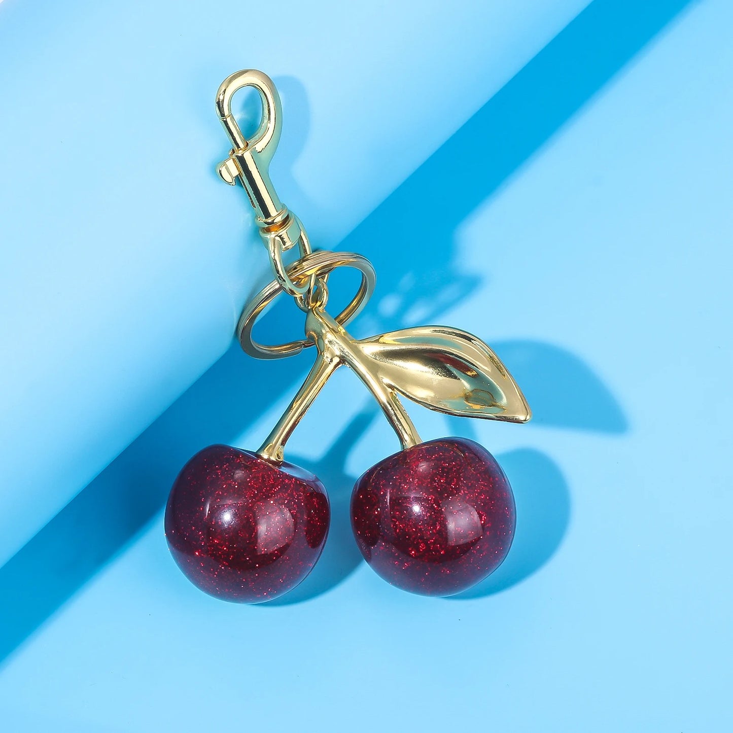 Exquisite Cherry Keychain