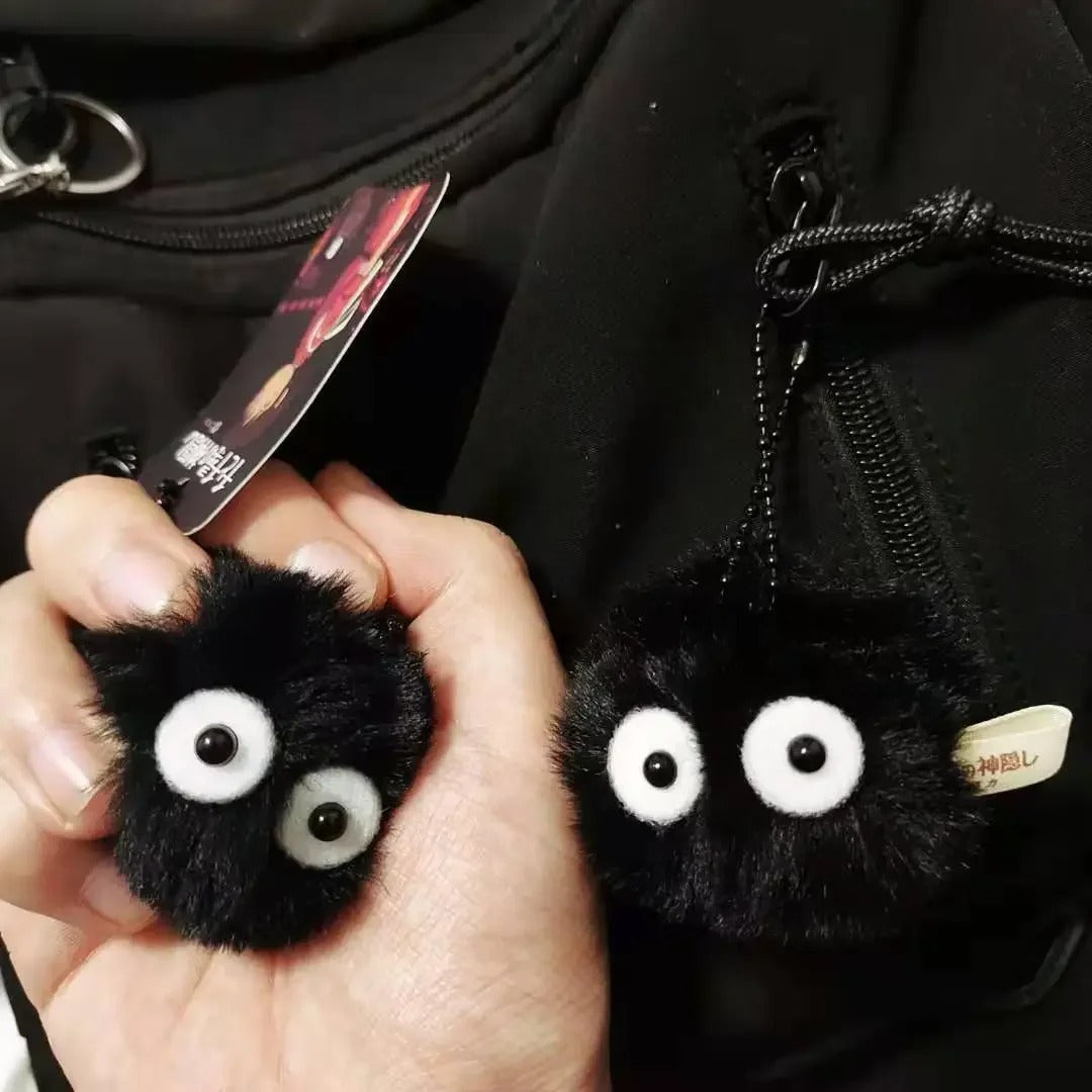 Soot Sprite Plush Keychain
